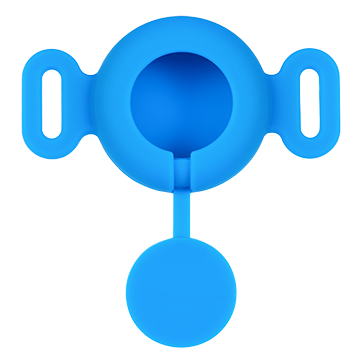 QR Code Medical ID Tag with Location Tracker Blue, Blue, large image number 2